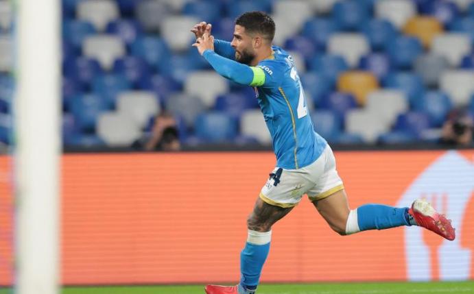 Traf bei Neapels Sieg gegen Bologna doppelt: Lorenzo Insigne. Foto: Alessandro Garofalo/LaPresse via ZUMA Press/dpa