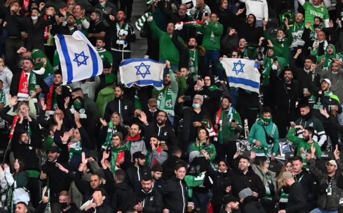 Im Spiel der Conference League zwischen dem 1. FC Union Berlin und Maccabi Haifa kam es zu rassistischen Vorfällen. Foto: Matthias Koch/dpa