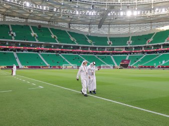 Die Weltmeisterschaft in Katar findet im Winter statt Die Weltmeisterschaft in Katar findet im Winter statt