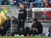 Konnte mit seinem Team auch gegen Mainz nicht gewinnen: Bielefelds Trainer Frank Kramer. Foto: Friso Gentsch/dpa