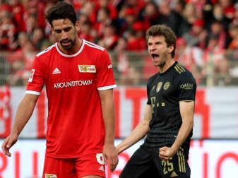 Treffsicheres Bayern-Urgestein: Thomas Müller traf bei Union Berlin. Foto: Andreas Gora/dpa Treffsicheres Bayern-Urgestein: Thomas Müller traf bei Union Berlin. Foto: Andreas Gora/dpa