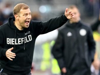 Trainerentlassung in Bielefeld? Arabi stärkt Trainer Frank Kramer den Rücken Trainerentlassung in Bielefeld? Arabi stärkt Trainer Frank Kramer den Rücken