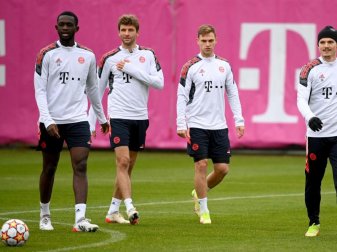 Das Abschlusstraining des FC Bayern München vor dem Duell mit Benfica Lissabon. Foto: Sven Hoppe/dpa/Archivbild Das Abschlusstraining des FC Bayern München vor dem Duell mit Benfica Lissabon. Foto: Sven Hoppe/dpa/Archivbild