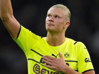 BVB-Star Erling Haaland gehört zu den begehrtesten Stürmern der Welt. Foto: Peter Dejong/AP/dpa BVB-Star Erling Haaland gehört zu den begehrtesten Stürmern der Welt. Foto: Peter Dejong/AP/dpa