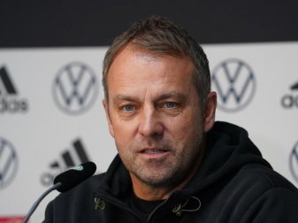 Bundestrainer Flick nominiert am Freitag das deutsche Aufgebot für die Partien gegen Liechtenstein und Armenien. Foto: Marcus Brandt/dpa/Archivbild