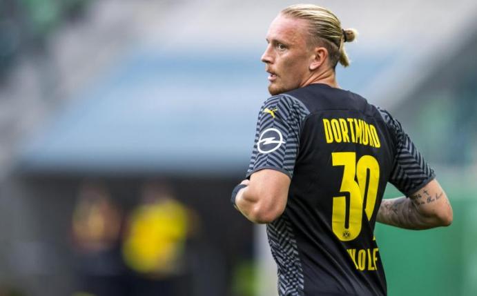 Marius Wolf fehlt dem BVB aufgrund einer Verletzung im Oberschenkel «bis auf Weiteres». Foto: David Inderlied/dpa