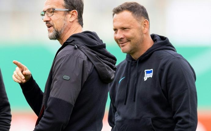 Fredi Bobic spricht über Hertha-Trainer Dardai
