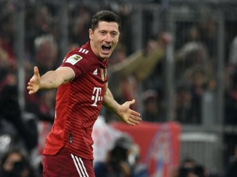 Erzielte das 2:0: Robert Lewandowski Erzielte das 2:0: Robert Lewandowski