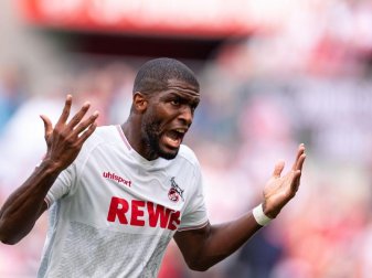 Blüht unter FC-Coach Steffen Baumgart förmlich auf: Anthony Modeste. Foto: Marius Becker/dpa Blüht unter FC-Coach Steffen Baumgart förmlich auf: Anthony Modeste. Foto: Marius Becker/dpa