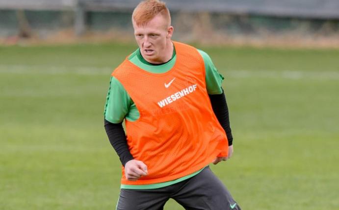 Werders Testspieler Laszlo Kleinheisler hinterließ einen guten Eindruck und soll verpflichtet werden. Foto: Thomas Eisenhuth(Thomas Eisenhuth)