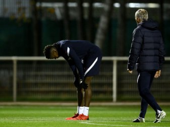 Pogba verletzte sich im Training Pogba verletzte sich im Training
