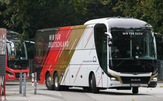Das DFB-Team trainiert nicht wie ursprünglich geplant öffentlich. Foto: Marcus Brandt/dpa