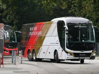 Beim DFB-Team gab es einen Corona-Fall. Foto: Marcus Brandt/dpa Beim DFB-Team gab es einen Corona-Fall. Foto: Marcus Brandt/dpa