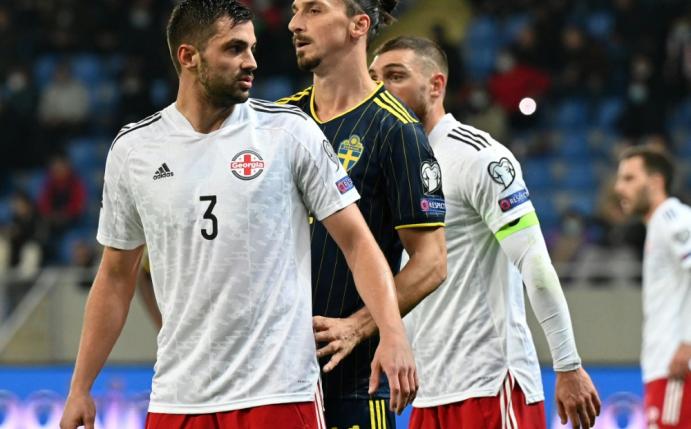 Georgien gewinnt überraschend mit 2:0 gegen Schweden