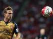 Außenverteidiger Nacho Monreal hält dem FC Arsenal bis mindestens 2017 die Treue. Foto: Wallace Woon