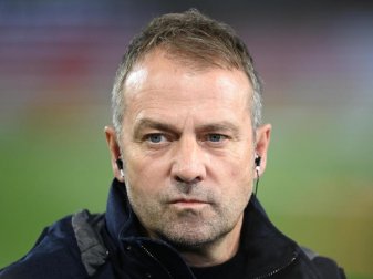 Bundestrainer Hansi Flick war mit der Leistung seiner Mannschaft in Wolfsburg sehr zufrieden. Foto: Swen Pförtner/dpa Bundestrainer Hansi Flick war mit der Leistung seiner Mannschaft in Wolfsburg sehr zufrieden. Foto: Swen Pförtner/dpa