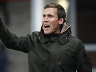 Der Trainer der deutschen U19-Auswahl: Hannes Wolf. Foto: Virginie Lefour/BELGA/dpa Der Trainer der deutschen U19-Auswahl: Hannes Wolf. Foto: Virginie Lefour/BELGA/dpa