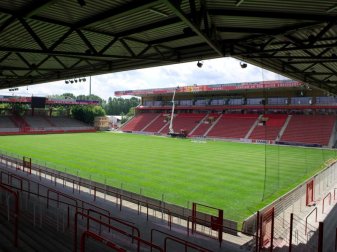 Union Berlin empfängt Hertha BSC am Samstag zum Derby - möglicherweise vor vollem Haus. Foto: picture alliance / dpa Union Berlin empfängt Hertha BSC am Samstag zum Derby - möglicherweise vor vollem Haus. Foto: picture alliance / dpa