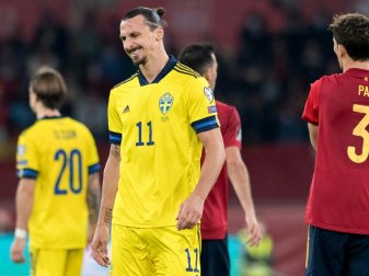 Ibrahimovic sah kurz vor Abpfiff die Gelbe Karte Ibrahimovic sah kurz vor Abpfiff die Gelbe Karte