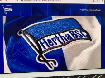 Das Vereinslogo ist auf dem Monitor von einem Tablet zu sehen. Foto: Jens Mende/dpa Das Vereinslogo ist auf dem Monitor von einem Tablet zu sehen. Foto: Jens Mende/dpa