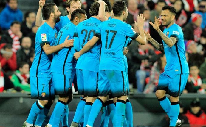 Barcelona hat gute Aussichten auf das Halbfinale(SID)