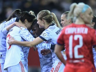 Konnten sich gegen Lyon mit 1:0 (0:0) durchsetzen Konnten sich gegen Lyon mit 1:0 (0:0) durchsetzen