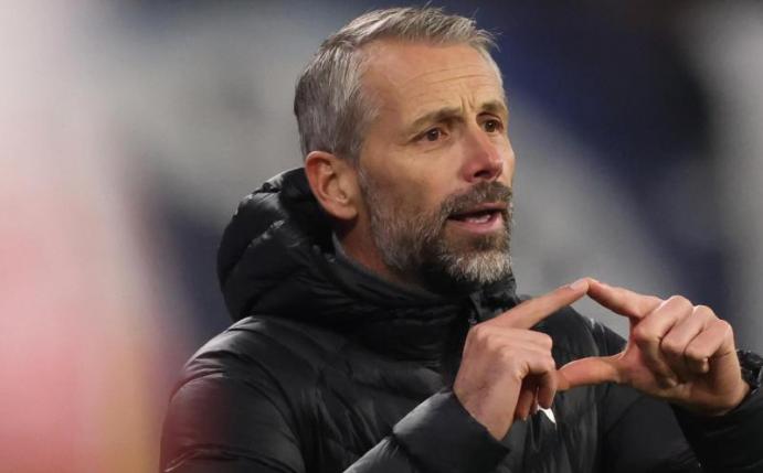 Könnte mit Borussia Dortmund den Rückstand auf die Bayern verringern: Trainer Marco Rose. Foto: Jan Woitas/dpa-Zentralbild/dpa