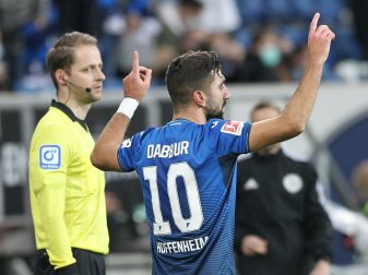 Torschütze zum 2:0: Munas Dabbur Torschütze zum 2:0: Munas Dabbur