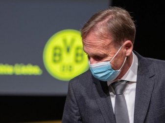 Hält weitere Geisterspiele beim BVB für unangemessen: Hans-Joachim Watzke. Foto: Bernd Thissen/dpa Hält weitere Geisterspiele beim BVB für unangemessen: Hans-Joachim Watzke. Foto: Bernd Thissen/dpa