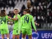 Wolfsburg bleibt in der Frauen-Bundesliga Tabellenführer