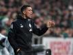 Danijel Zenkovic wird möglicherweise auch beim nächsten Spiel von Werder Bremen noch auf der Trainerbank des Bundesliga-Absteigers sitzen. Foto: Carmen Jaspersen/dpa