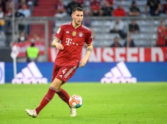 Könnte dem FC Bayern München gegen Bielefeld wieder zur Verfügung stehen: Niklas Süle. Foto: Matthias Balk/dpa Könnte dem FC Bayern München gegen Bielefeld wieder zur Verfügung stehen: Niklas Süle. Foto: Matthias Balk/dpa
