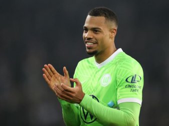 Lukas Nmecha hat bislang in jedem Spiel unter Trainer Florian Kohfeldt getroffen. Foto: Friso Gentsch/dpa Lukas Nmecha hat bislang in jedem Spiel unter Trainer Florian Kohfeldt getroffen. Foto: Friso Gentsch/dpa