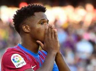 Bei Barca-Star Ansu Fati wurde eingebrochen Bei Barca-Star Ansu Fati wurde eingebrochen