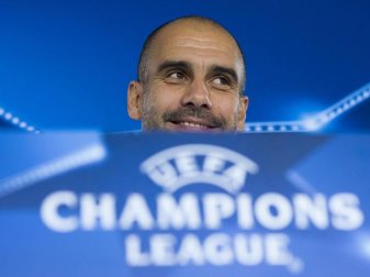 Pep Guardiola soll sich angeblich mit Verantwortlichen von Manchester United getroffen haben. Foto: Peter Kneffel Pep Guardiola soll sich angeblich mit Verantwortlichen von Manchester United getroffen haben. Foto: Peter Kneffel