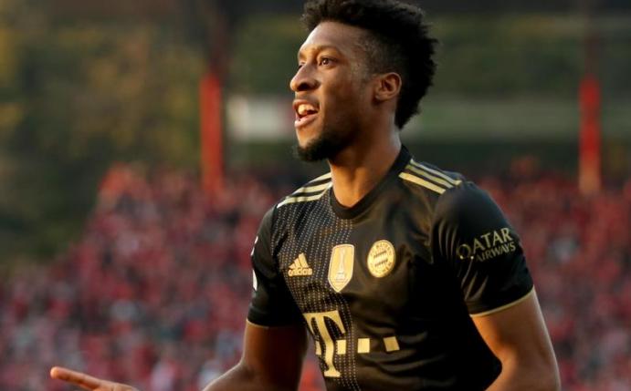 Soll in Kiew helfen, den vorzeitigen Gruppensieg der Bayern zu sichern: Kingsley Coman. Foto: Andreas Gora/dpa