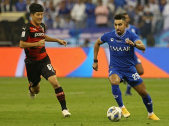 Al-Hilal (blau) gewinnt asiatische Champions League Al-Hilal (blau) gewinnt asiatische Champions League