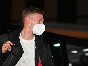 Joshua Kimmich schließt nicht mehr aus, sich impfen zu lassen. Foto: Swen Pförtner/dpa