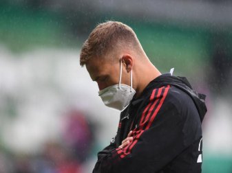 Bayerns Joshua Kimmich steht vor einem Spiel auf dem Platz. (Archivbild). Foto: Carmen Jaspersen/dpa Bayerns Joshua Kimmich steht vor einem Spiel auf dem Platz. (Archivbild). Foto: Carmen Jaspersen/dpa