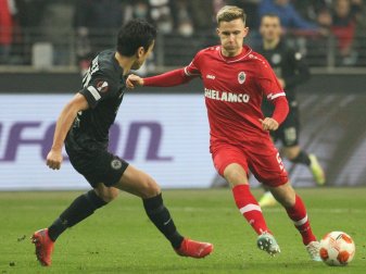 Frankfurt und Antwerpen trennen sich 2:2 Frankfurt und Antwerpen trennen sich 2:2