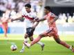 Stuttgarts Omar Marmoush (l) soll gegen Mainz von Beginn an auflaufen. Foto: Tom Weller/dpa