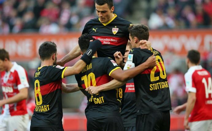 Gelungener Rückrundenauftakt für den VfB Stuttgart (Quelle: FIRO/SID)