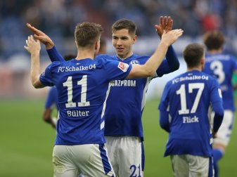 Die Schalker siegten 5:2 gegen Sandhausen Die Schalker siegten 5:2 gegen Sandhausen