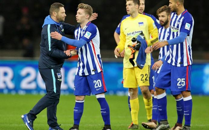 Die Hertha kommt nicht über ein Remis hinaus (Quelle: PIXATHLON/SID)