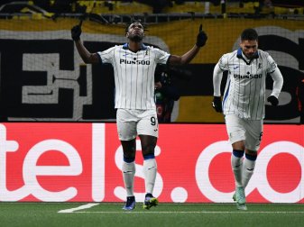 Duvan Zapata (l.) schoss den Siegtreffer Duvan Zapata (l.) schoss den Siegtreffer