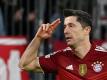 Münchens Stürmerstar steht in der Fußballwoche gleich zwei Mal im Fokus: Robert Lewandowski. Foto: Sven Hoppe/dpa