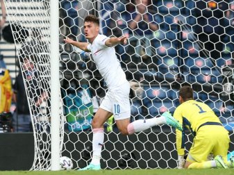 Schick traf bei der EM aus 45 Metern Schick traf bei der EM aus 45 Metern