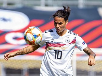 Dzsenifer Marozsan ist gegen Portugal wieder dabei. Foto: David Inderlied/dpa Dzsenifer Marozsan ist gegen Portugal wieder dabei. Foto: David Inderlied/dpa