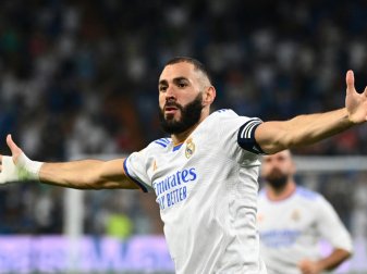 Karim Benzema erzielte den Siegtreffer Karim Benzema erzielte den Siegtreffer