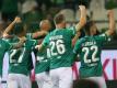 Werder Bremen mit einem Kantersieg gegen Aue